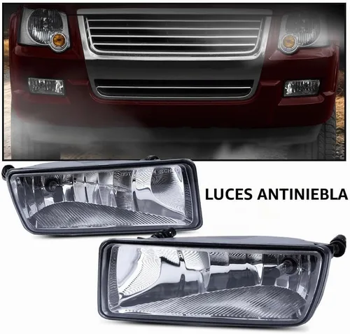 Vista 5 de G-PLUS Luces antiniebla para parachoques delantero, accesorios de lámpara antiniebla compatibles con Ford Explorer 06-10 / Explorer Sport Trac 08-10