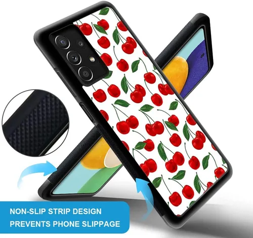 Vista 45 de DAIZAG Funda compatible con Samsung Galaxy A23, protección completa, a prueba de golpes, antiarañazos, funda de poliuretano termoplástico para Arte
