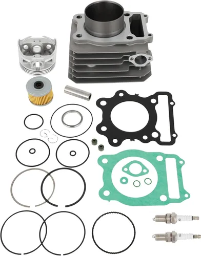 Vista 10 de ECCPP Kit de extremo superior de junta de pistón de cilindro 1987-2006 para Yamaha Banshee 350 YFZ 350 Nueva junta de anillo de pistón de cilindro