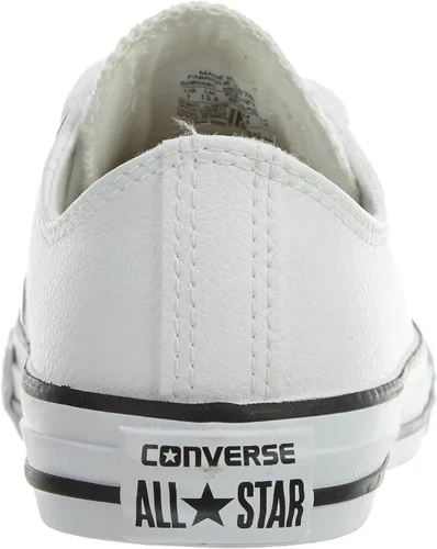 Vista 3 de Converse Chuck Taylor OX 609058c - Zapatos para niños pequeños y grandes, color blanco