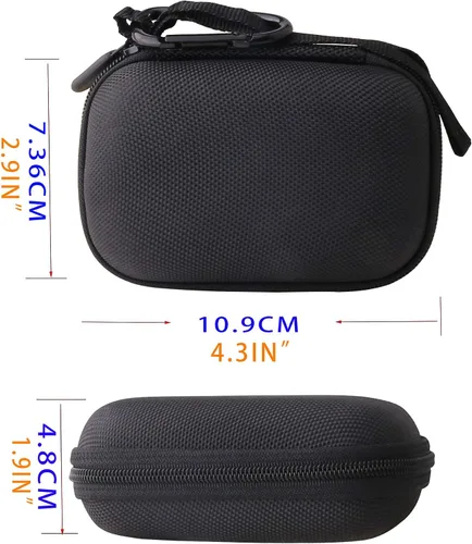 Vista 3 de Estuche de transporte rígido de EVA compatible con funda Flipper Zero
