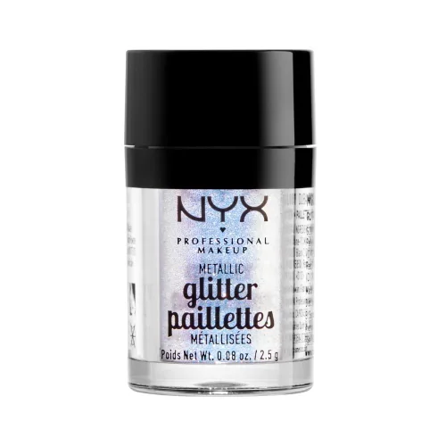 Vista 19 de NYX PROFESSIONAL MAKEUP Purpurina facial y corporal, azul