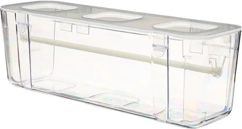 Vista 3 de Dispensador de cinta Deflecto, transparente