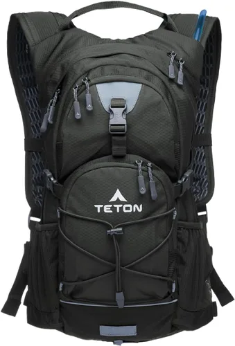 Vista 8 de Teton Oasis/Trailrunner Mochila de hidratación – Paquete de agua ligera con bolsa de 2L/3L para senderismo, correr, ciclismo, ciclismo – Tamaños