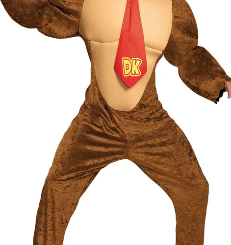 Vista 3 de Disguise Mens Disguise Men's Super Mario Donkey Kong Deluxe Costume