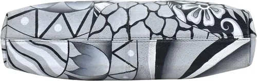 Vista 24 de Anna by Anuschka Women's Genuine Leather Medium Crossbody with External Zipper Pocket