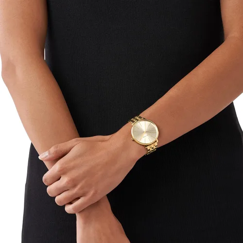 Vista 4 de Michael Kors Pyper - Reloj de acero inoxidable con tres manecillas