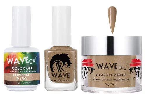 Vista 69 de WAVEGEL - Juego de gel de remojo, laca de uñas y polvo acrílico a juego - Colección Simplicity - #P109 Blizzard