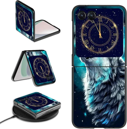 Vista 21 de Rossy Funda para Motorola RAZR 5G, para Moto RAZR 5G, funda delgada y ligera de policarbonato duro a prueba de golpes para Motorola Moto RAZR 5G
