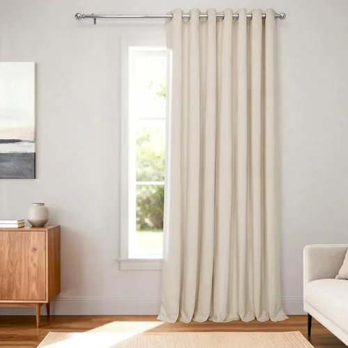 Vista 10 de HPD Half Price Drapes Cortinas opacas de terciopelo extra anchas con ojales, de 84 pulgadas de largo, bloqueo de calor y luz completa, para Gris