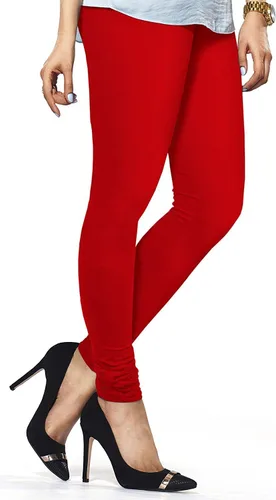 Vista 35 de ladyline Leggings Churidar elásticos de algodón para mujer Extra largos de longitud completa de cintura alta Talla regular y grande Pantalones