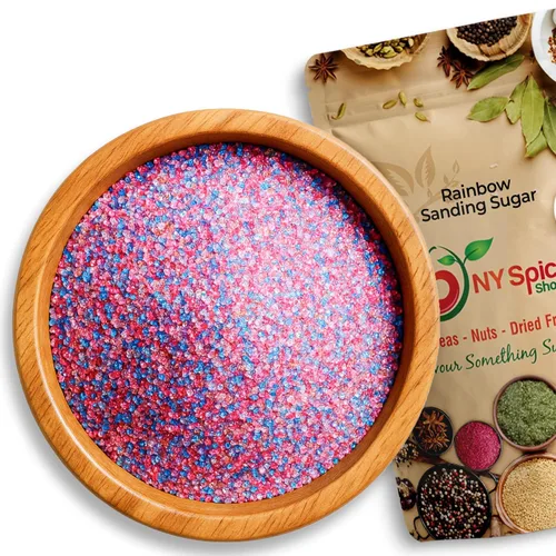 Vista 30 de NY SPICE SHOP Azúcar de lija – Azúcar negro con gas – Gránulos negros – Gránulos negros a granel – Gránulos negros comestibles – Azúcar de lija