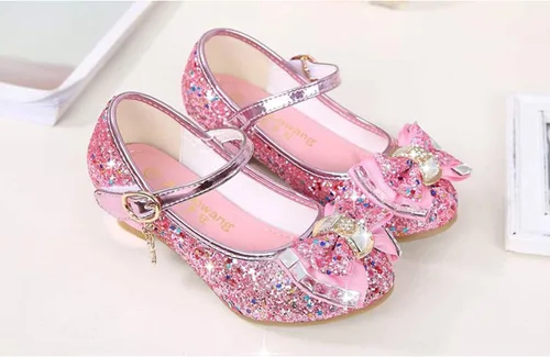 Vista 5 de Cadidi Dinos Zapatos de vestir para niñas, zapatos de fiesta de boda, zapatos de tacón Mary Jane Princesa (bebéniño pequeñoniño grande)