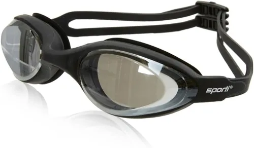 Vista 10 de Sporti Gafas de natación unisex para adultos, antiempañamiento, para hombres y mujeres
