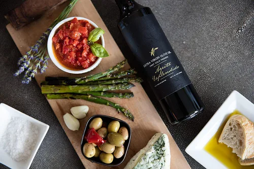 Vista 4 de Aceite de oliva virgen extra azeita esplendido Douro 100% portugués AOVE de una sola propiedad prensado en frío Rico en polifenoles 16.9