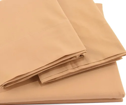 Vista 2 de Pacific Linens Juego de sábanas Comodidad de bolsillo profundo Mezcla de polialgodón Resistente a las arrugas, la decoloración y las manchas