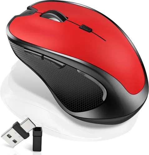 Vista 10 de Ratón para MacBook Ratón inalámbrico Bluetooth para portátil MacBook Air Mac Pro recargable silencioso PC iPad ratón óptico con Jiggler interruptor