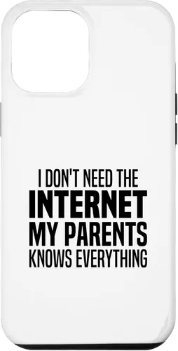 Vista 25 de I Don't Need The Internet My Parents Knows Everything Funny Case for iPhone XR