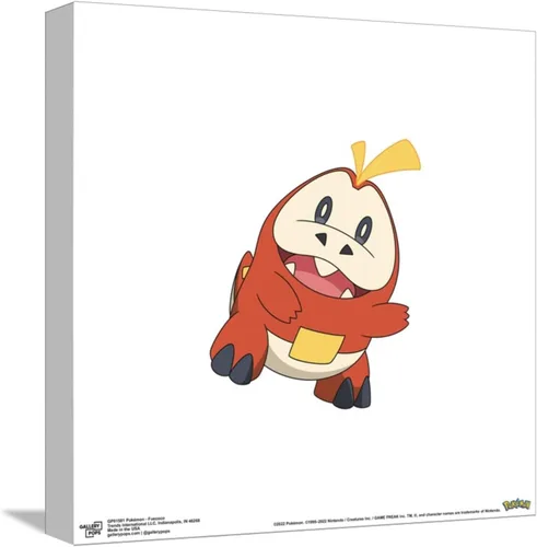 Vista 9 de Trends International Gallery Pops Pokémon - Póster de pared de Fuecoco, 12.00 x 12.00 pulgadas, versión de marco negro