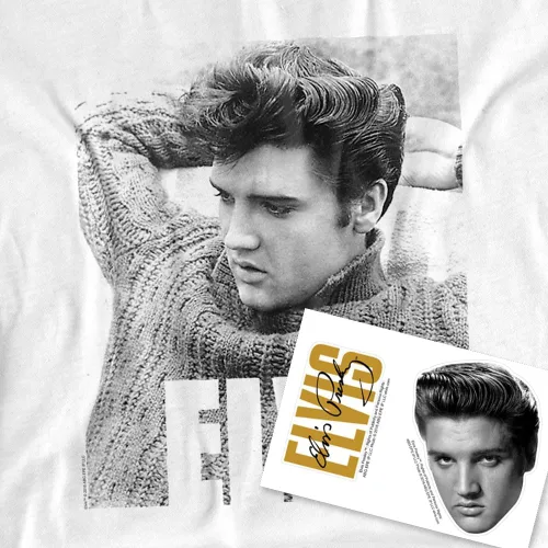 Vista 6 de Popfunk Elvis Presley Relaxing T Shirt