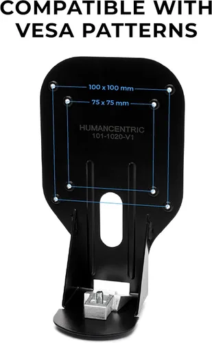 Vista 4 de Adaptador de montaje VESA HumanCentric compatible con monitores Asus VX Series Compatible con VX279Q, VX279H, VX248H, VX24AH, VX228H, VX229H
