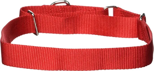 Vista 8 de Guardian Gear Collar de perro martingala de nailon, se adapta a cuellos de 10 a 16 pulgadas, color negro