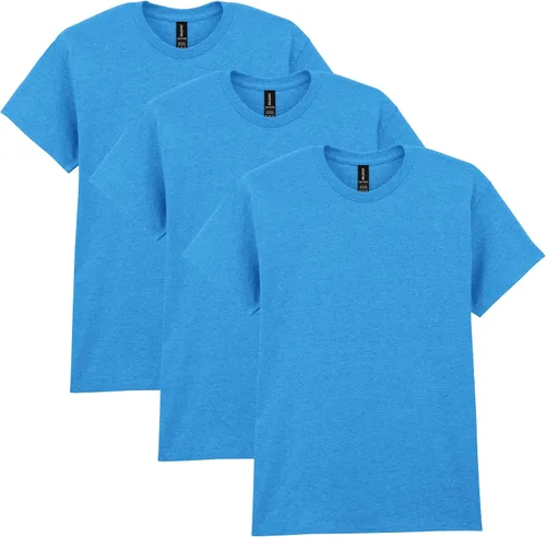 Vista 52 de Gildan Camiseta de algodón pesado para adultos, estilo G5000, paquete múltiple Gris ceniza (paquete de 2)