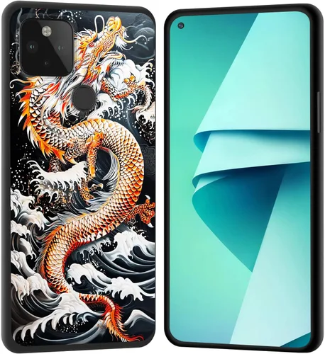 Vista 54 de Funda para Pixel 4 XL, funda de goma de silicona suave a prueba de golpes, funda protectora de cuerpo completo para Google Pixel 4 XL, ciervo