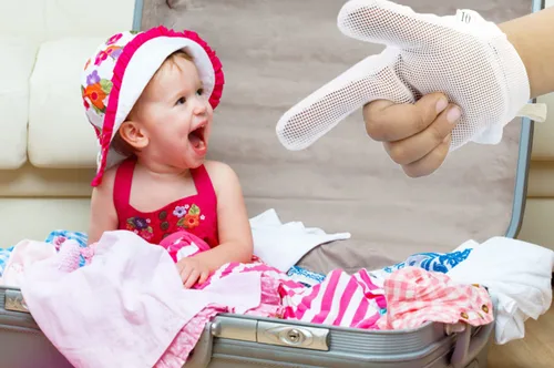 Vista 2 de Deja de chupar el pulgar para niños para chupar el pulgar para detener la succión del pulgar y guantes anti succión de dedos (L)