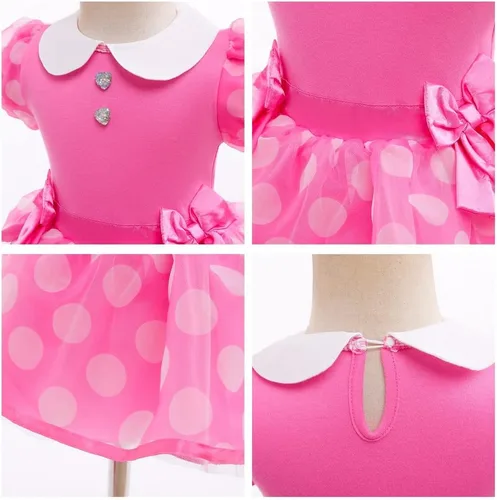 Vista 222 de Disfraz de princesa de Belle Sofía Blancanieves para niñas pequeñas, disfraz de princesa, Navidad, Halloween, mameluco con diadema