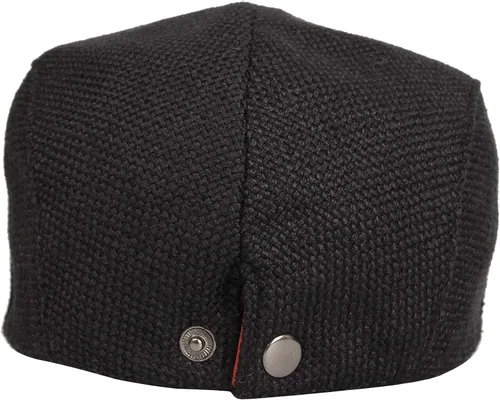 Vista 3 de WITHMOONS Ivy Cap MZ30038 - Gorra de paja de algodón similar al lino