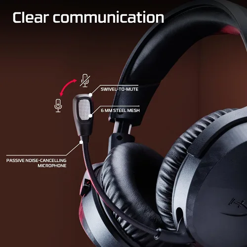 Vista 7 de HyperX Cloud Stinger 3 - Auriculares inalámbricos para juegos para Xbox, HyperX Signature Comfort, diadema ajustable, inalámbricos, color negro