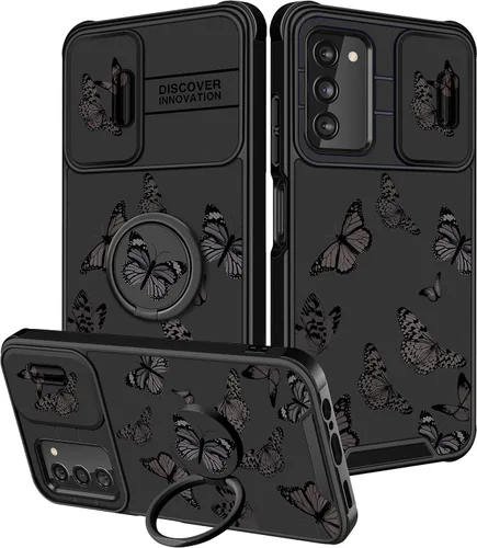 Vista 167 de Funermei para Samsung Galaxy Z Flip 4 Funda - Funda de Teléfono Bonita para Mujeres y Niñas con Mariposas Bonita Estética Femenina Diseño