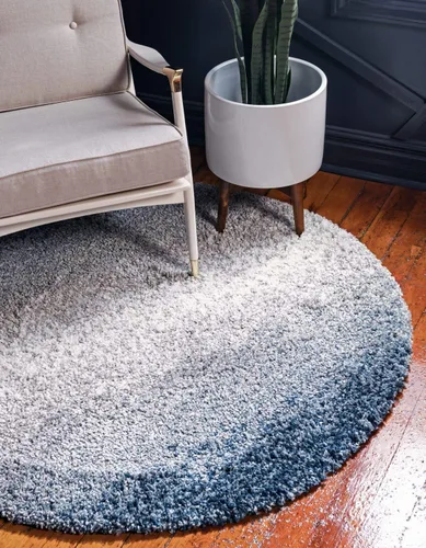 Vista 14 de Unique Loom Hygge Shag Collection - Alfombra rectangular de 2 pies 2 pulgadas x 3 pies 1 pulgada, color blanco y negro
