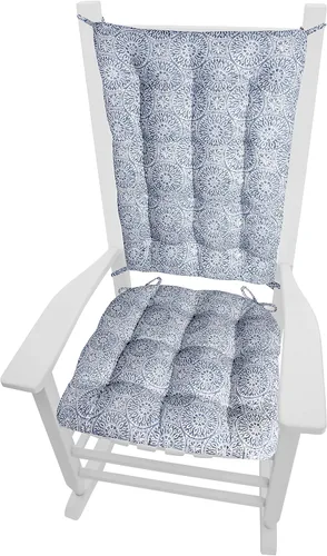 Vista 18 de Barnett Home Decor Madrid Cojines Naturales para Mecedora - Almohadilla de Asiento de Mecedora Rellena de Espuma de Látex 16.5 x 18 pulgadas y Cojín