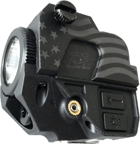 Vista 2 de ADE LS007G-1 Combo de linterna láser de pistola recargable para pistola Glock Series, Sig Sauer, Smith & Wesson, Springfield, Beretta, Ruger