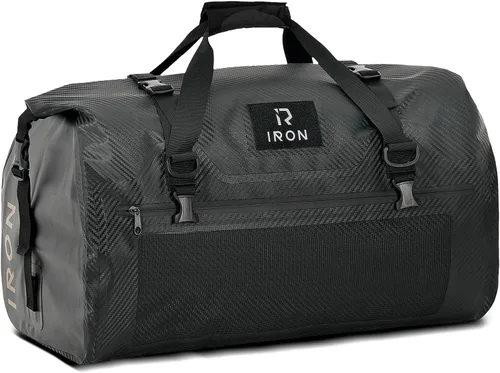 Vista 20 de IRON JIA'S Bolsa Seca para Motocicleta – Bolsa de Lona Impermeable y Bolsa Trasera de Equipaje, Bolsas de Sillín con Cierre Superior Enrollable