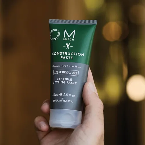 Vista 6 de MITCH by Paul Mitchell Construction Paste Hair Styler para hombres, 2.5 onzas líquidas