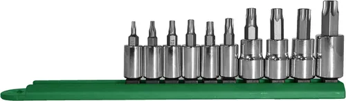 Vista 18 de Mayhew Tools 16020 Juego de brocas hexagonales métricas, cromadas, 5 piezas