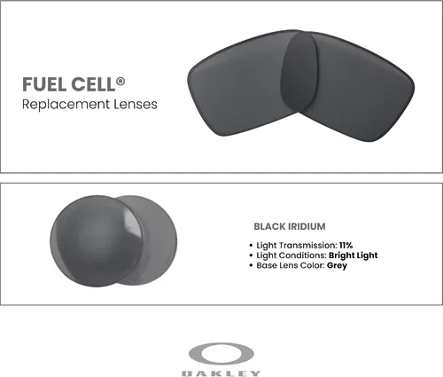 Vista 3 de OAKLEY Original Fuel Cell OO9096 Replacement Lenses For Men For Women+ Bundle Microfiber Pouch -FRAMES NOT INCLUDED