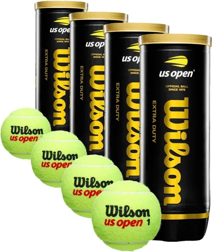 Vista 5 de Wilson Pelotas de tenis US Open