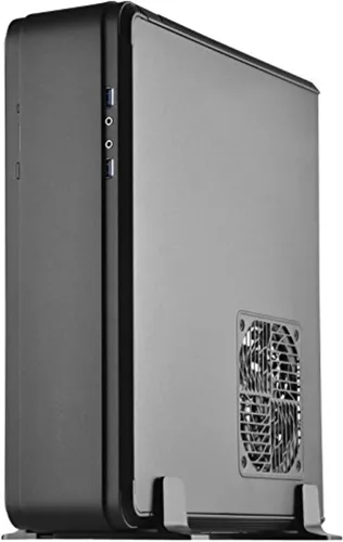 Vista 16 de SilverStone Technology Fortress Z Aluminio Unibody Mini-ITX/DTX - Carcasa para computadora SFX con elevador PCI-E y ventiladores personalizados