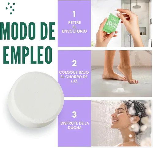 Vista 7 de Cleverfy - Vaporizadores de aromaterapia para la ducha, paquete variado de 6 bombas de baño para la ducha con aceites esenciales Vaporizador