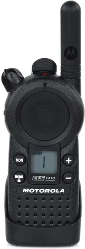 Vista 4 de Paquete de 3 walkie talkies de radio bidireccional Motorola CLS1410 (UHF)