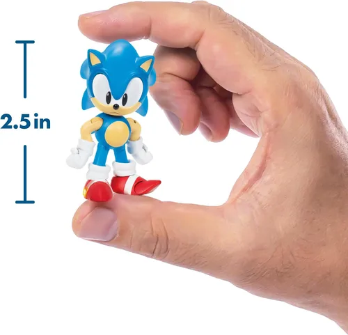 Vista 2 de Sonic The Hedgehog Sonic Super Set 16 Pack Eggman+ Figura [Exclusivo de Amazon] Paquete de 16