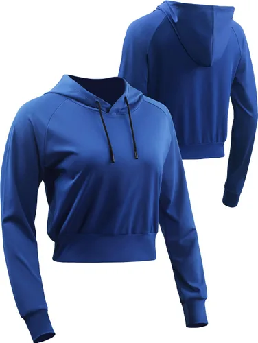Vista 5 de NELEUS Womens Athletic Sweatshirts Long Sleeve Running Shirts Workout Pullover Hoodies