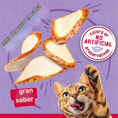 Vista 4 de Comida para gato húmeda Purina Friskies Prime de filete, 24, 5.5 onzas , Filet de primera