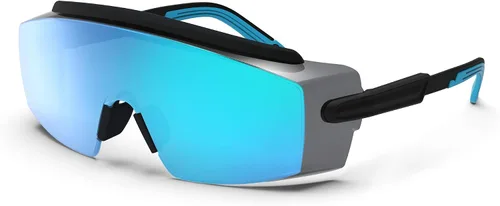 Vista 12 de Gafas de seguridad antivaho Gafas de seguridad sobre gafas protectoras con lentes antiarañazos ajustables