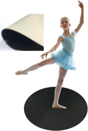 Vista 7 de Marley Dance Floor - Portable Dance Floor for Home & Studio, Non-Slip Dance Flooring for Ballet, Jazz, Lyrical & Tap, Reversible 0.06