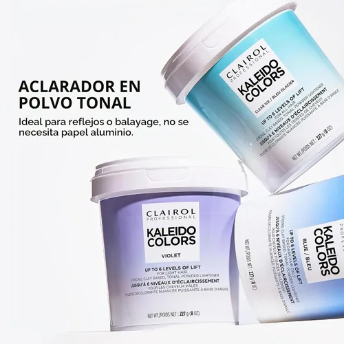 Vista 7 de Clairol Professional Kaleidocolors Powder Lightener